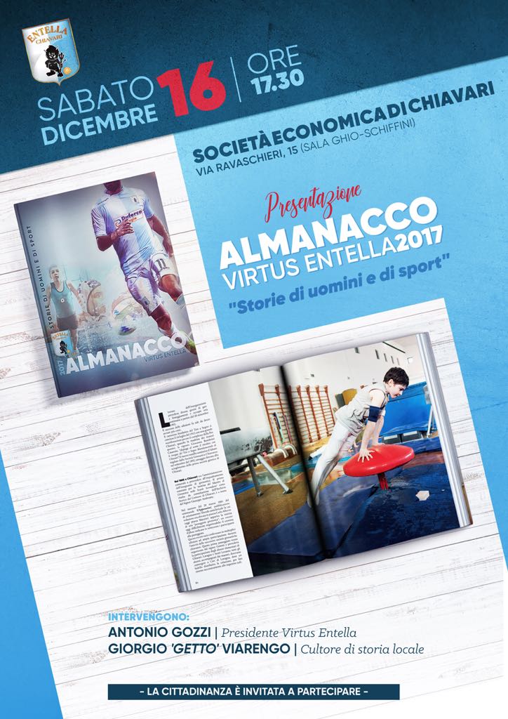 Presentazione dell'Almanacco 2017 della Virtus Entella - Chiavari In Rete